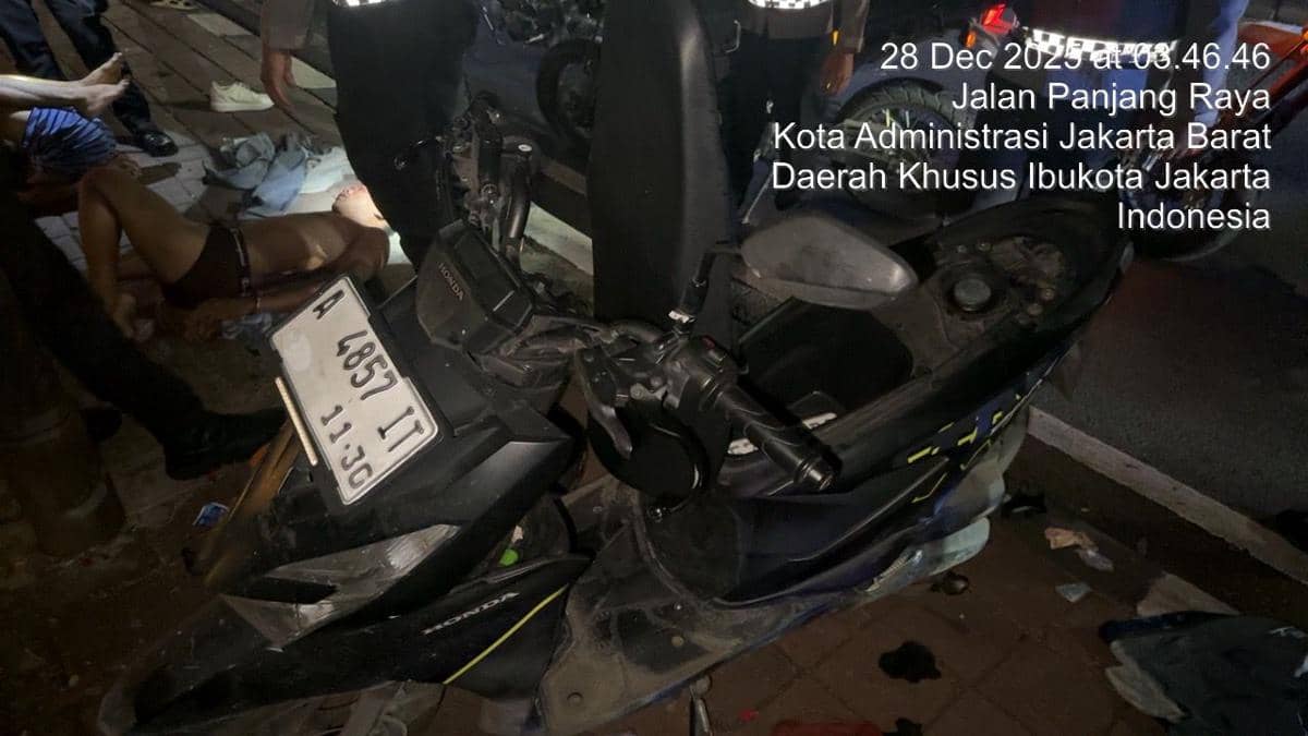 Polisi Tangkap 2 Warga Lampung Bawa Senjata Api Rakitan di Jakbar