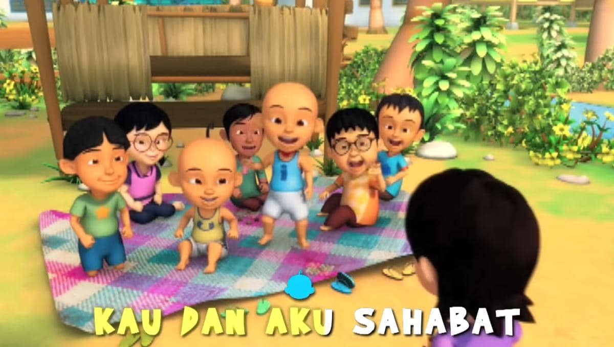 cuplikan video klip lagu "Sahabat Selamanya"
