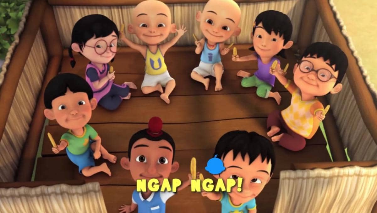 cuplikan video sing-along "Pisang Goreng Ngap Ngap!"