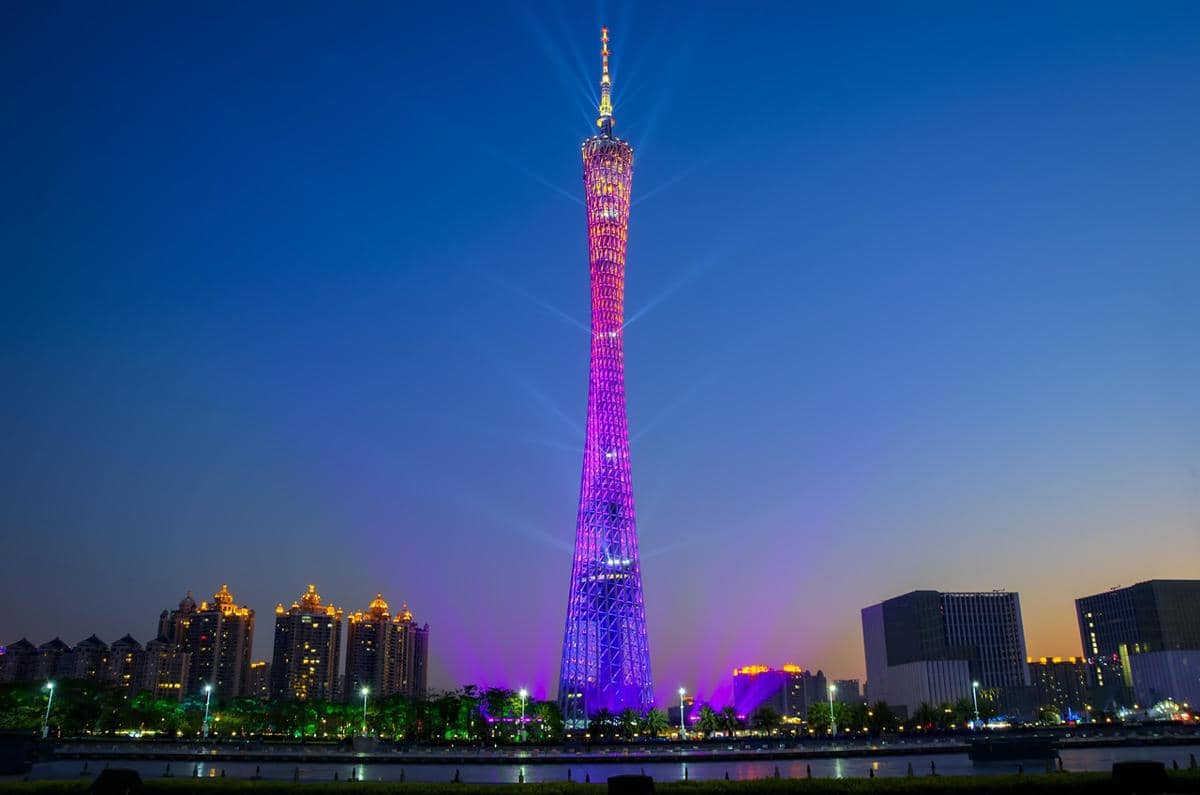 ilustrasi Canton Tower