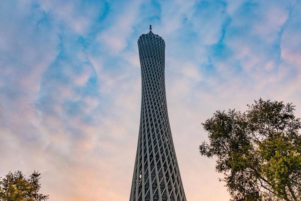 ilustrasi Canton Tower