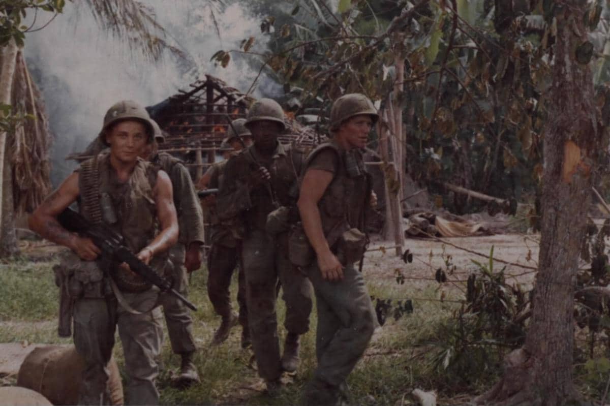 Tentara Amerika di Vietnam selama Perang Vietnam. 