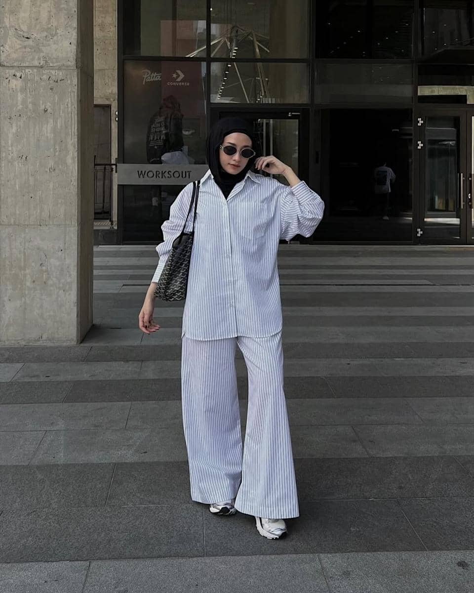 outfit one set ala Helmi Nursifah 