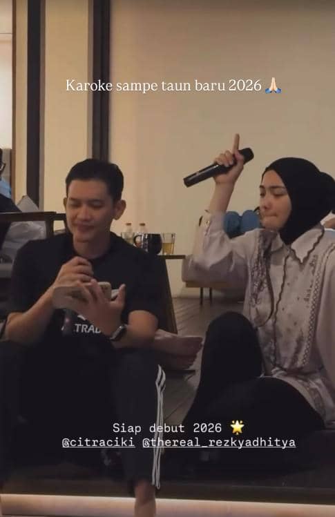 Citra Kirana Gelar Acara Tahun Baru (instagram.com/citraciki)