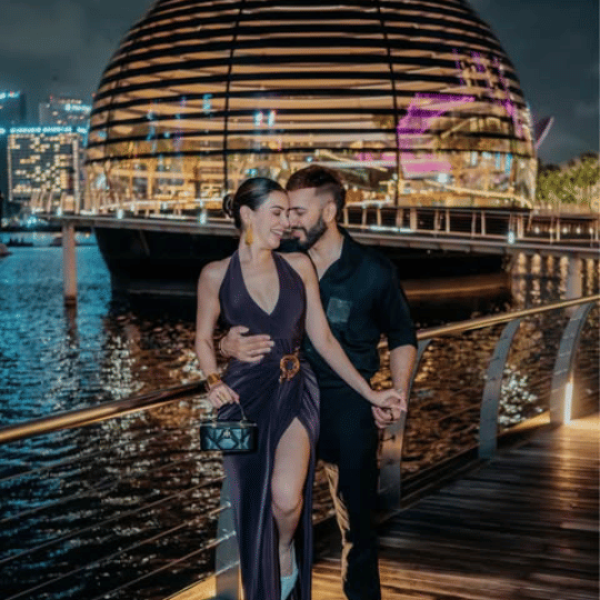 Palak Purswani dan kekasih