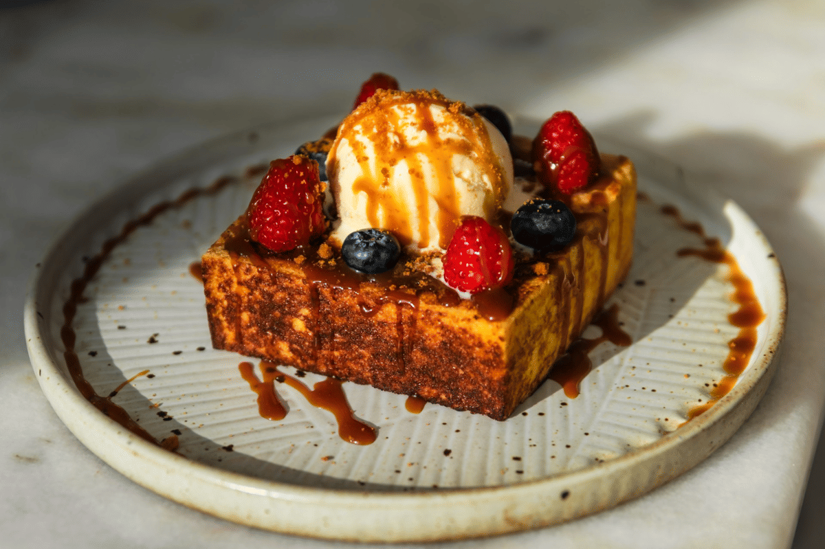 ilustrasi michelin french toast