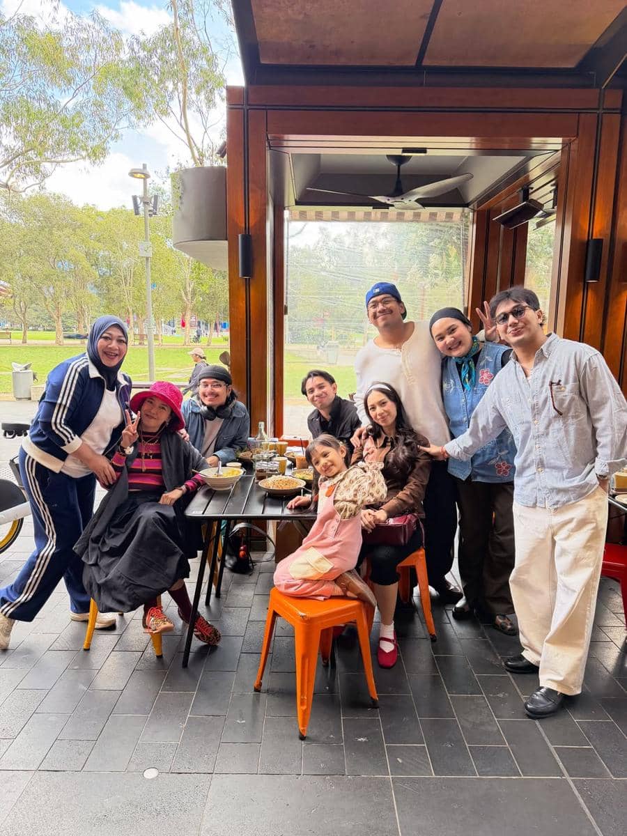 Keluarga Abel Cantika menikmati liburan di Sydney