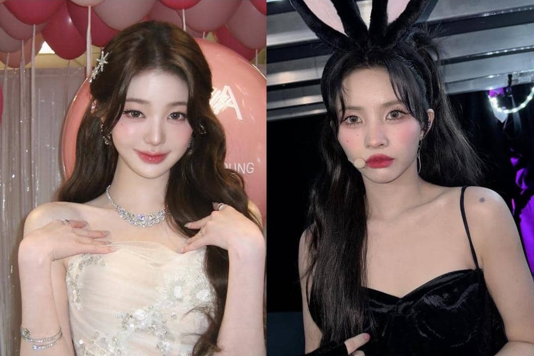 Wonyoung IVE dan Soyeon i-dle 