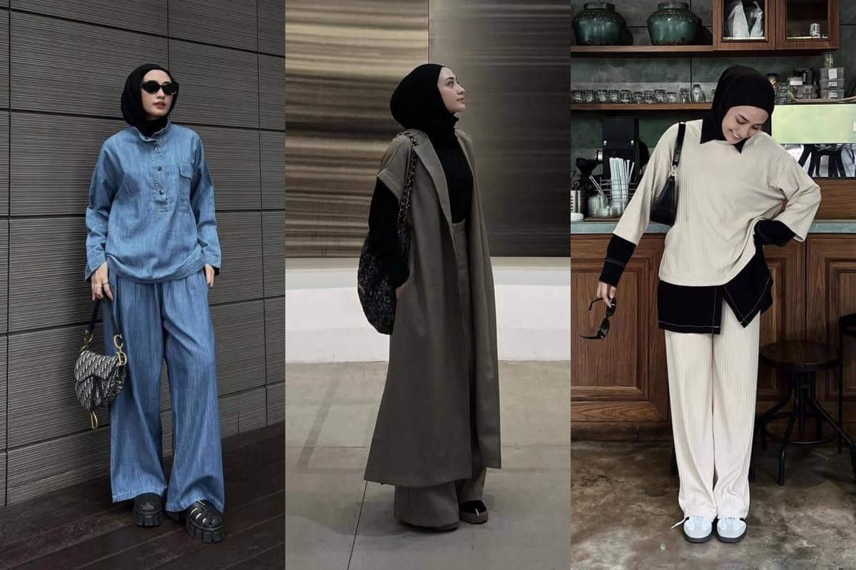 outfit one set ala Helmi Nursifah 