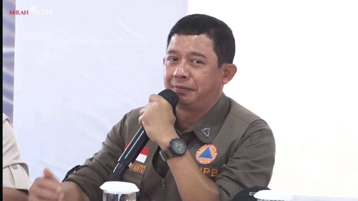 Kepala Badan Nasional Penanggulangan Bencana (BNPB), Suharyanto 