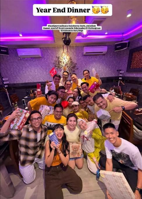 Artis Rayakan Tahun Baru 2026 (instagram.com/hestipurwadinata)