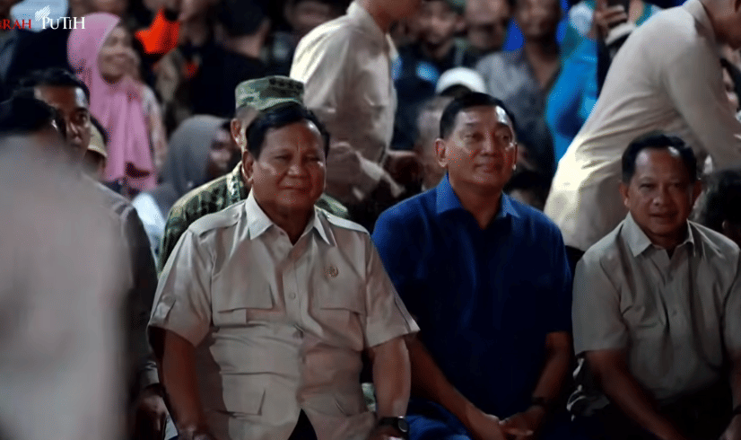 Prabowo Nobar Jumbo di Tapanuli Selatan