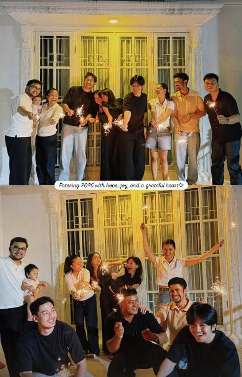 Artis Rayakan Tahun Baru 2026 (instagram.com/hanggini)