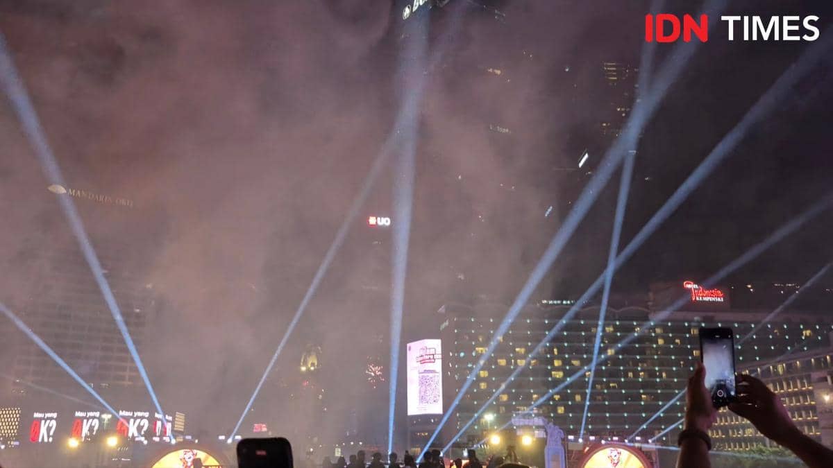 Kembang api, pergantian tahun 