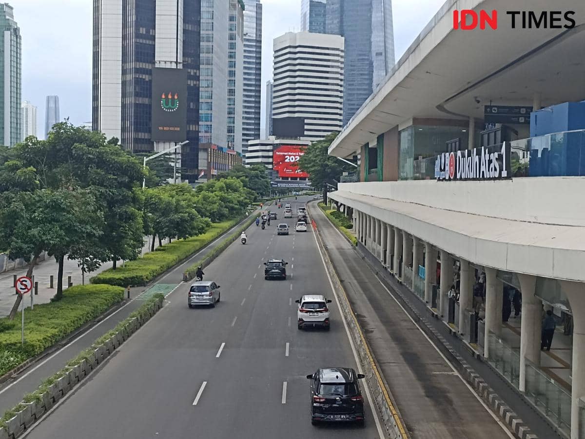 Kondisi Jakarta di hari pertama 2026