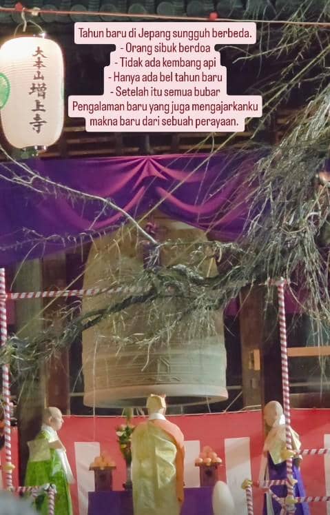 Prilly Latuconsina Tahun Baru 2026 di Kuil Zojoji Tokyo (instagram.com/prillylatuconsina96)Prilly Latuconsina Tahun Baru 2026 di Kuil Zojoji Tokyo (instagram.com/prillylatuconsina96)