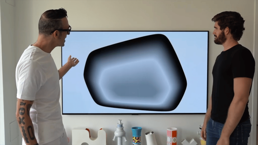 ilustrasi LG Gallery TV