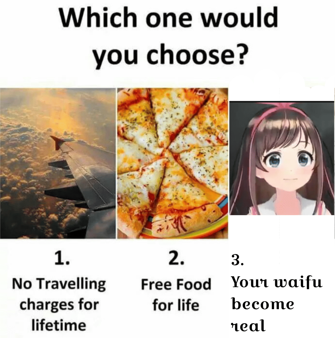 meme anime tentang pilih salah satu