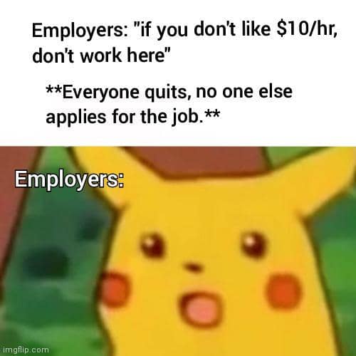 meme kartun gaji di bawah UMR