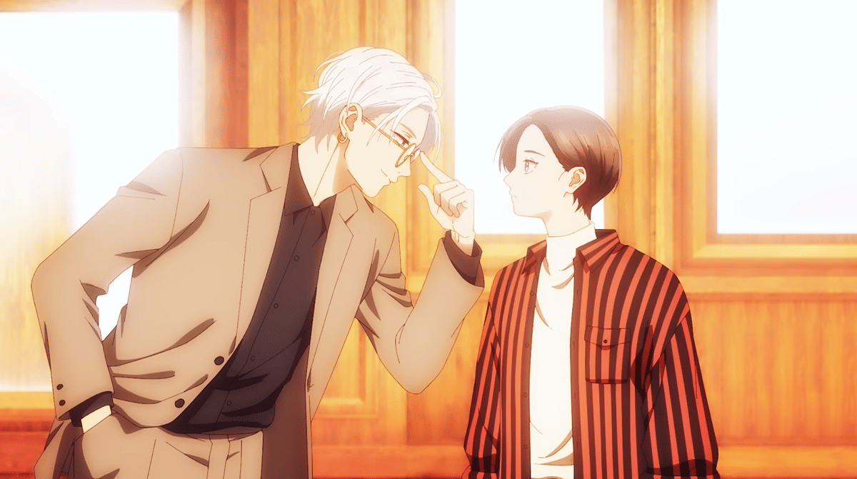 cuplikan anime In the Clear Moonlit Dusk