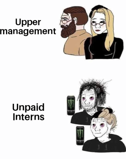 meme magang gak dibayar