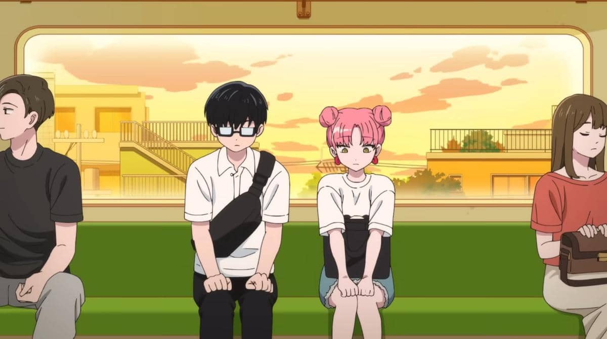 cuplikan anime You and I Are Polar Opposites