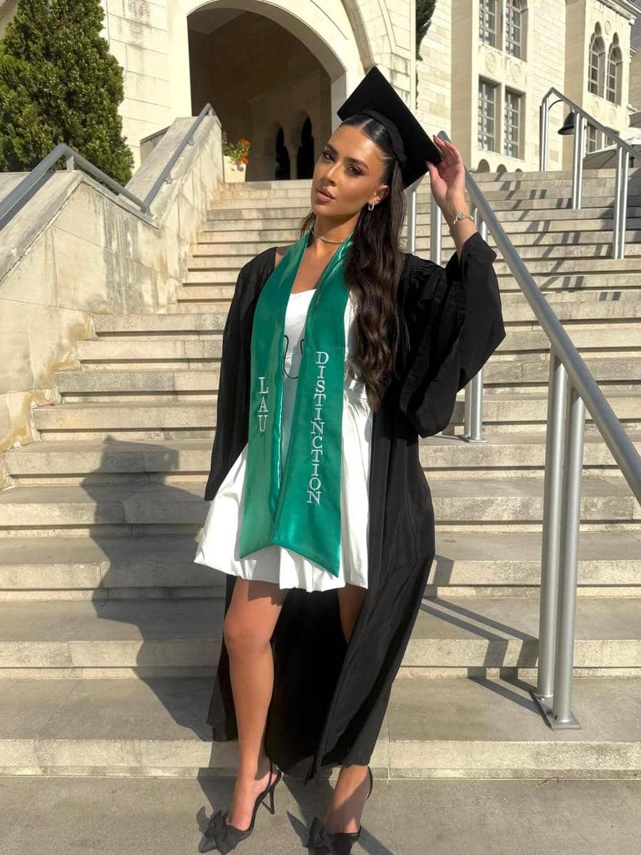 potret Perla Harb, Miss World Lebanon 2026 