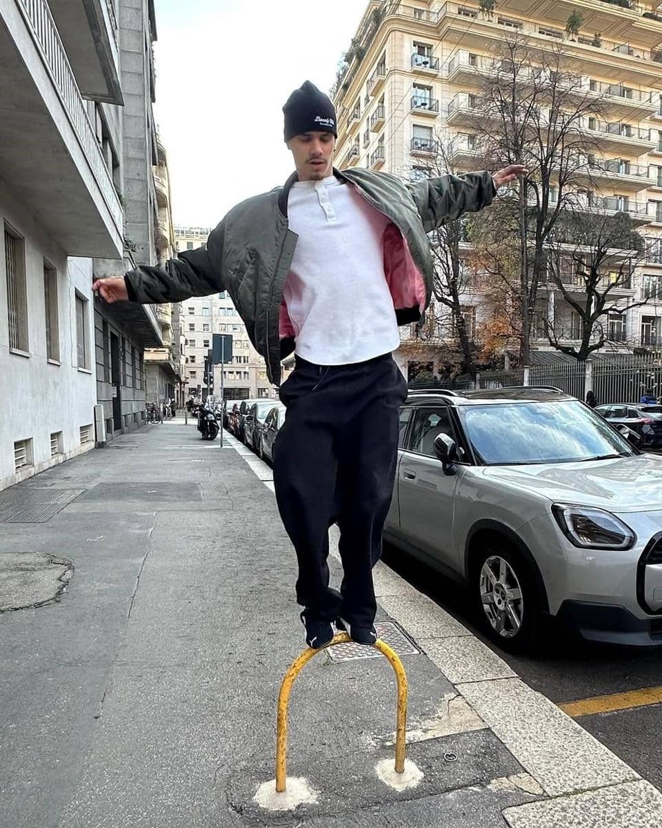 potret Romeo Beckham