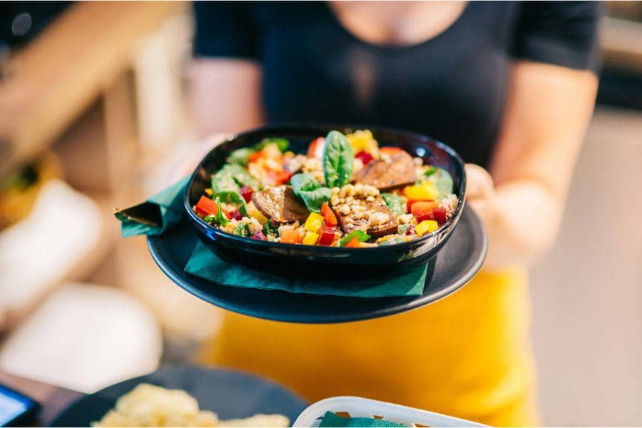 Potret makanan plant based