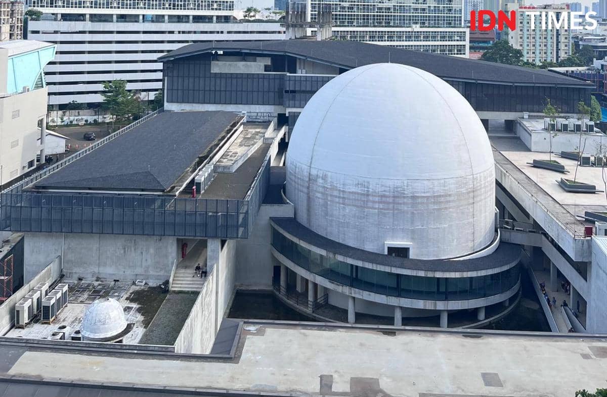 Potret Planetarium Jakarta, Taman Ismail Marzuki, Jakarta Pusat 