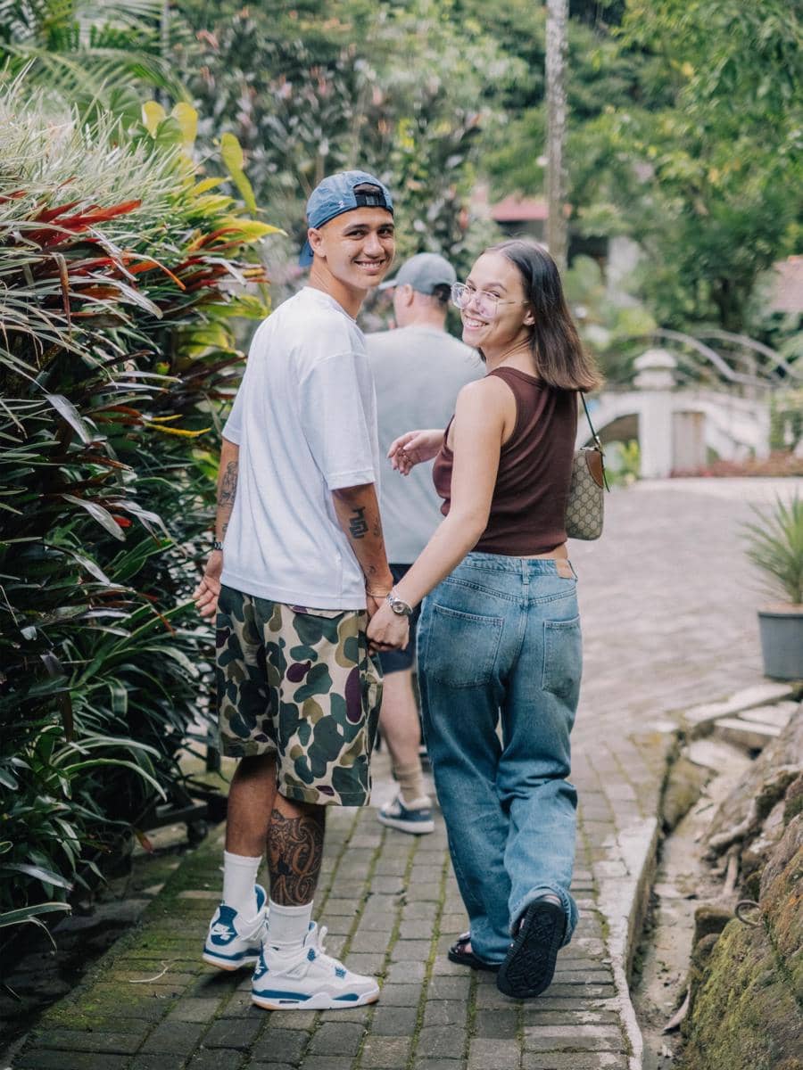 Eliano Reijnders dan keluarga