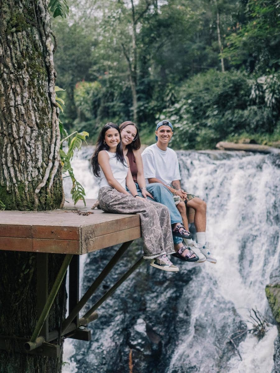 Eliano Reijnders dan keluarga