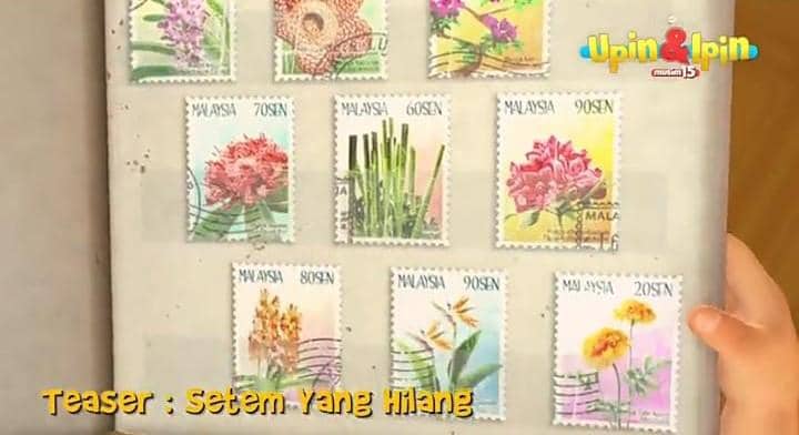 barang antik di serial Upin & Ipin