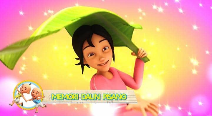 Kak Ros menyanyikan lagu "Memori Daun Pisang".