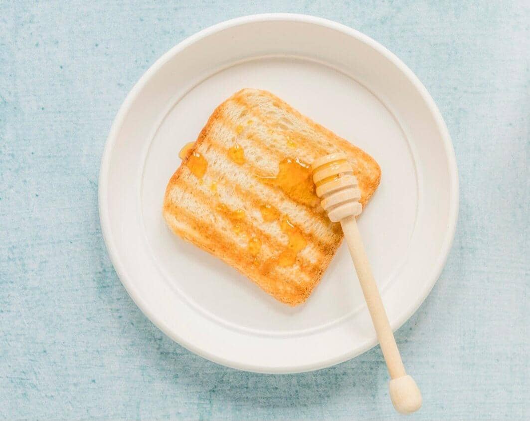 roti tawar panggang madu 