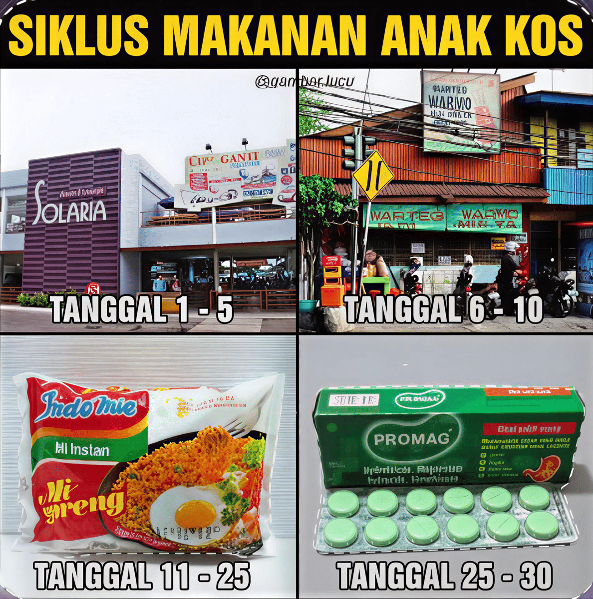 meme anak kos