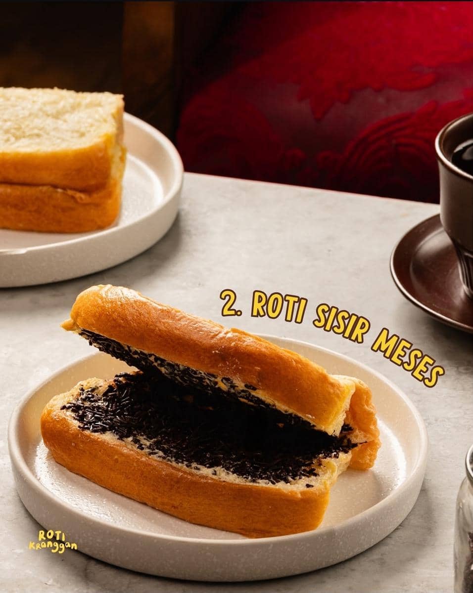 Roti sisir dari roti kranggan