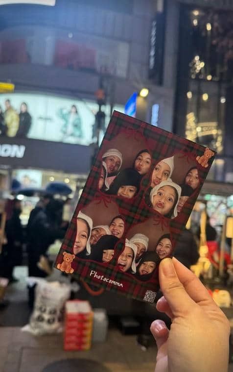 Desta dan Natasha Rizky Remake Foto Keluarga di Korea (instagram.com/desta80s)