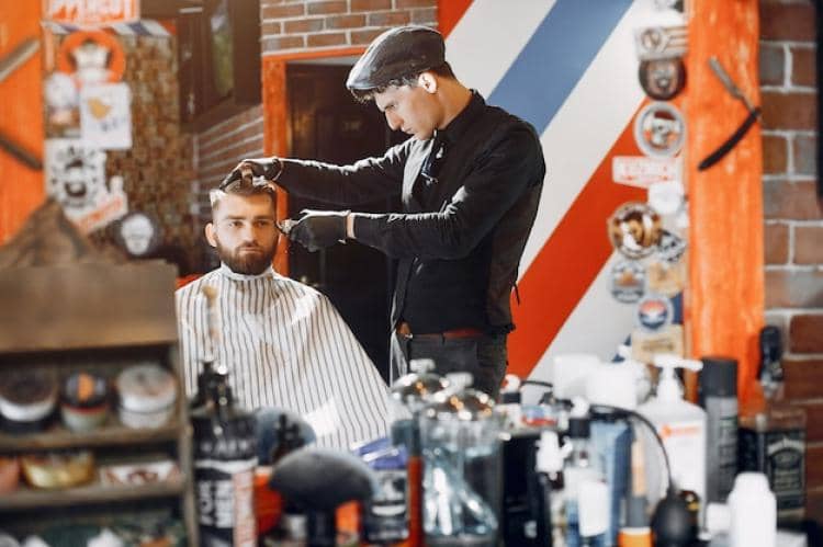 ilustrasi barbershop