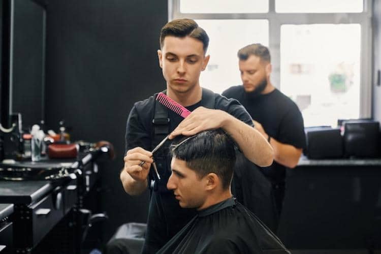 ilustrasi barbershop