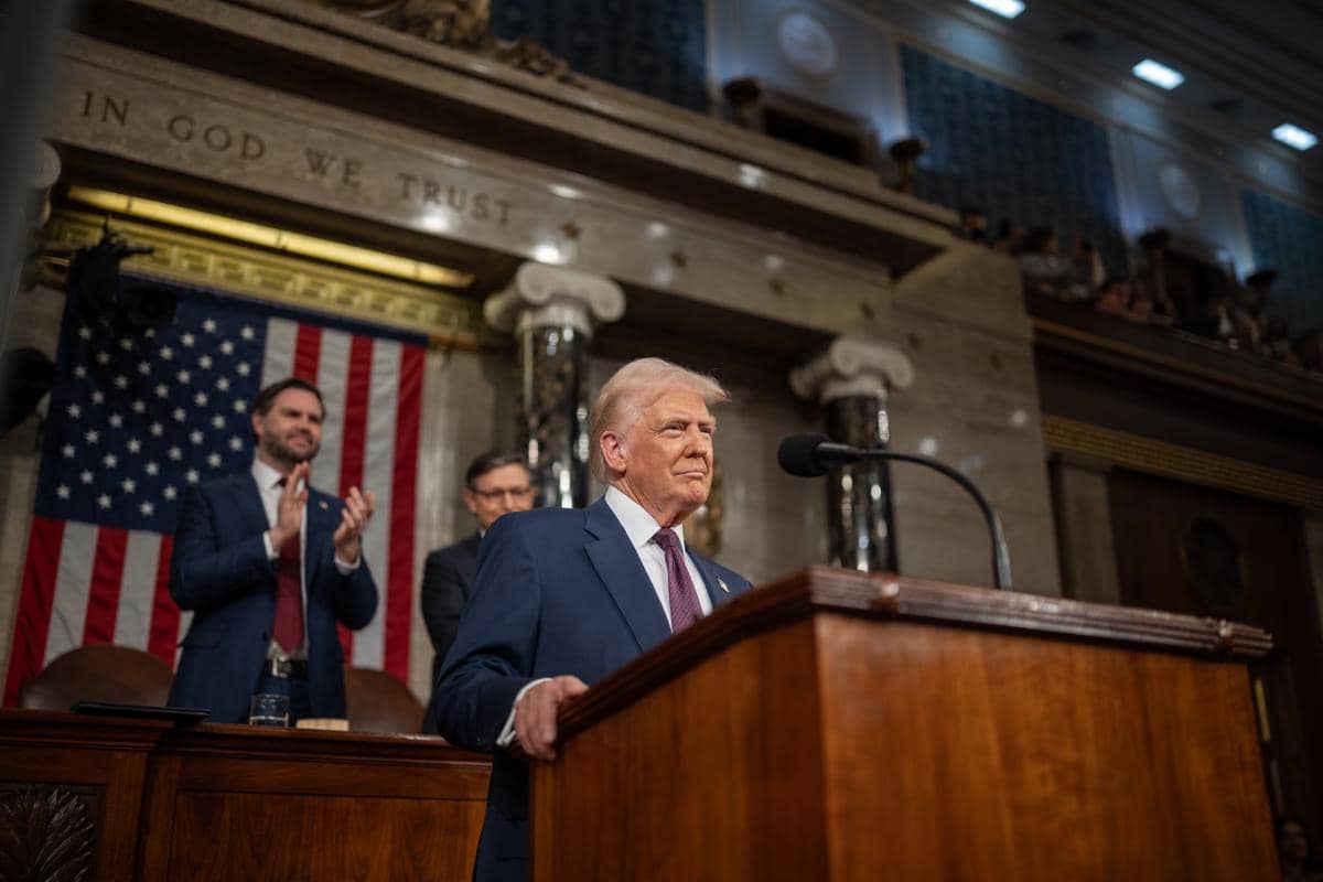 potret Presiden Amerika Serikat, Donald Trump