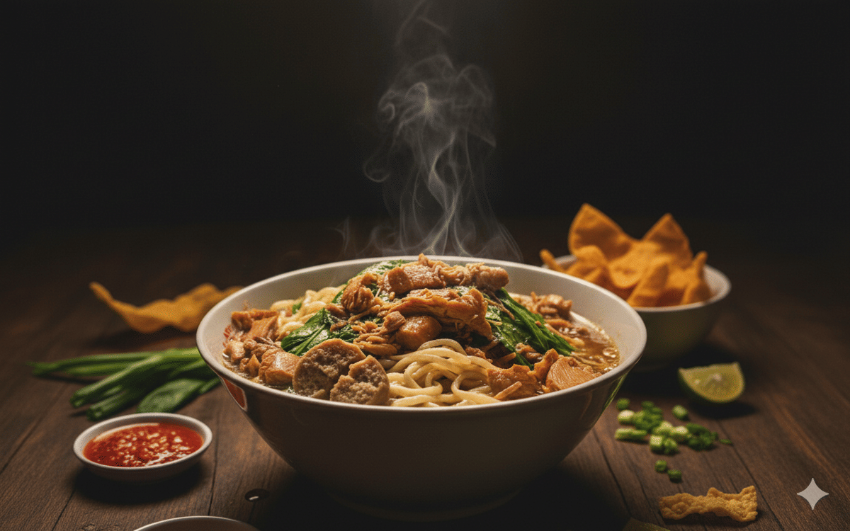 Resep Mie Ayam Enak dan Pedas yang Bikin Ketagihan