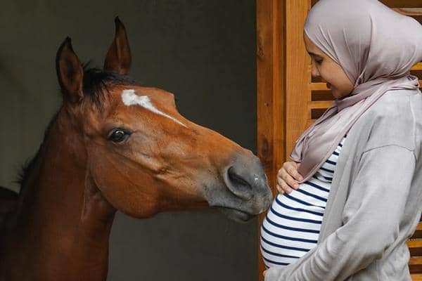 Pemotretan Maternity Zaskia Sungkar di Kandang Kuda (instagram.com/zaskiasungkar15)