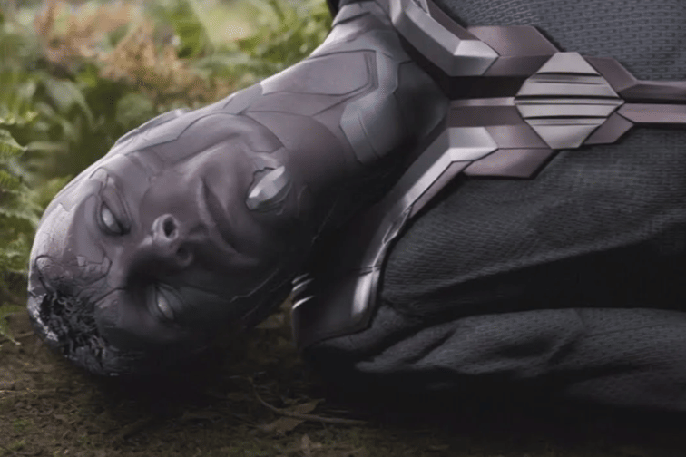 Vision dalam Avengers: Infinity War