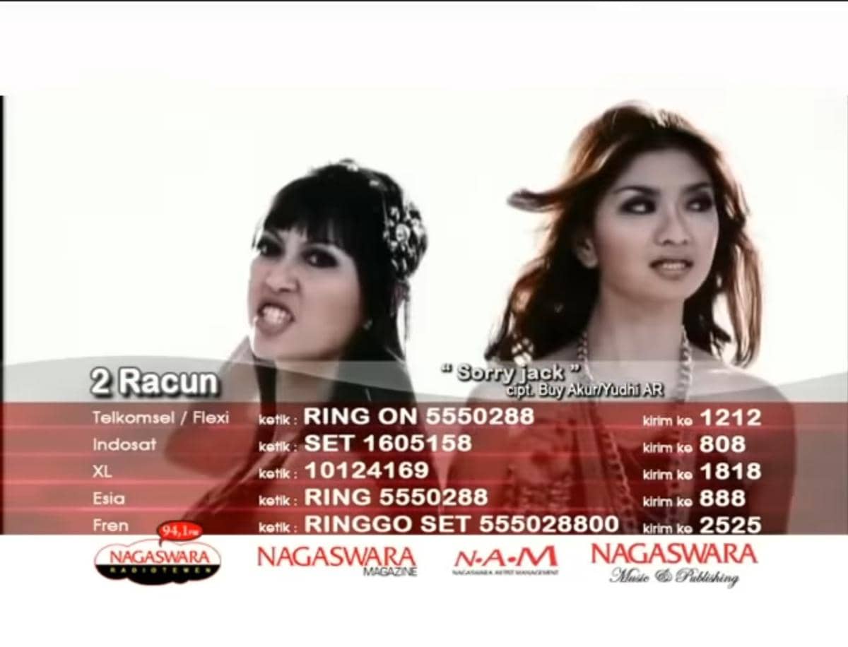 cuplikan video klip "Sorry Jack"