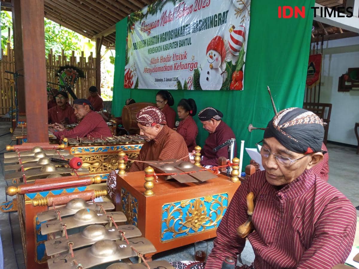 Perayaan Natal Paguyuban Abdi Dalem Keprajan Keraton Ngayogyakarta Hadiningrat Wewengkon Bantul. 