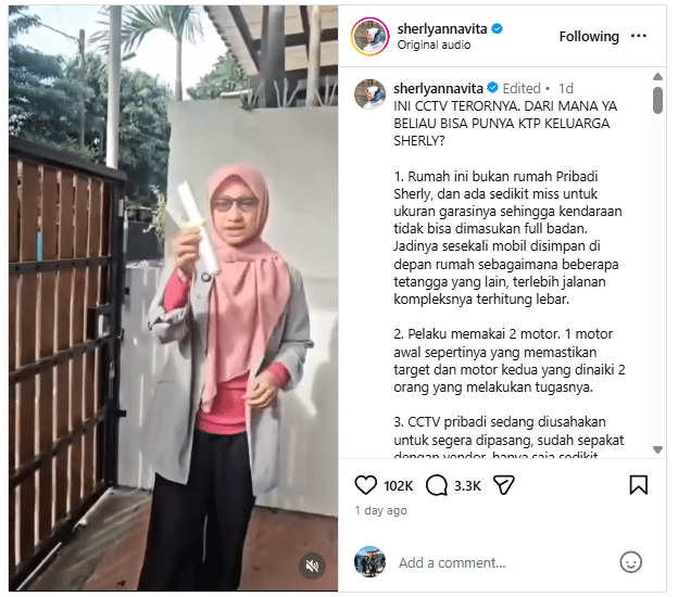 Teror Sherly Annavita