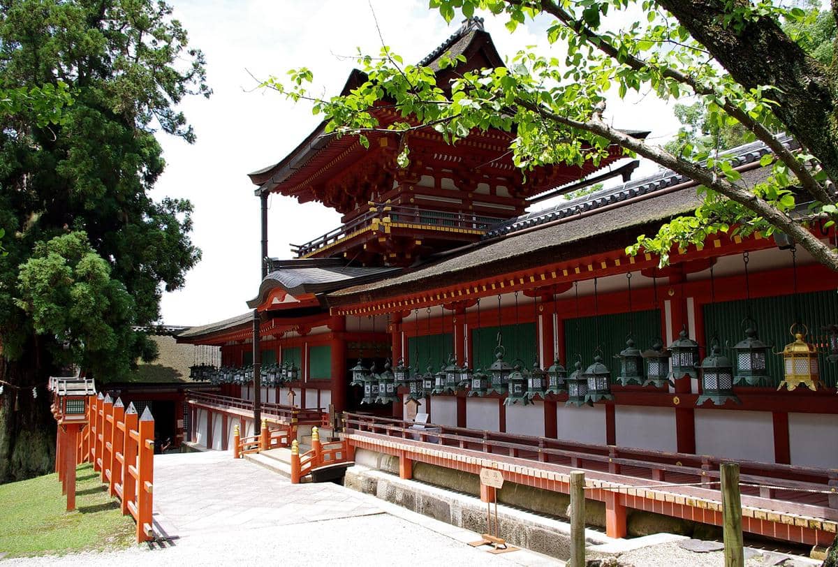potret Kasuga Taisha