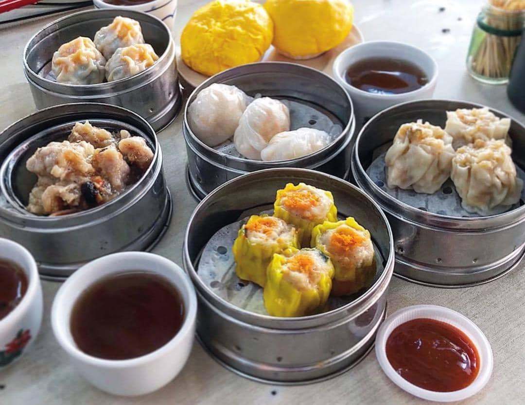 potret aneka dimsum di Tai Tong Restaurant 