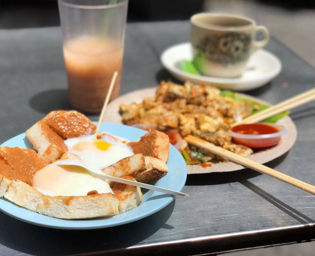 potret aneka hidangan di Toh Soon Cafe